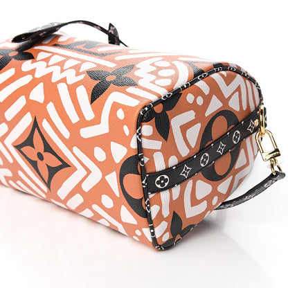 Louis Vuitton Monogram Giant Crafty Speedy Bandouliere 25 Creme Caramel 7 of 9