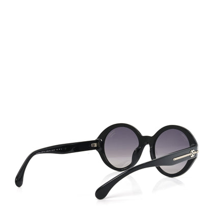 Chanel Acetate Chain Sunglasses 5511-A Black 4 of 7