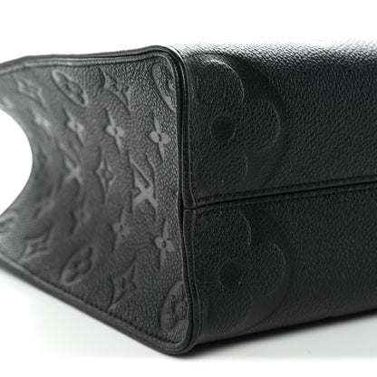 Louis Vuitton Empreinte Monogram Giant Onthego PM Black 8 of 9