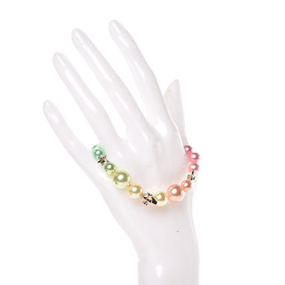 Chanel Pearl Cuba CC Bracelet Gold Multicolor 2 of 5