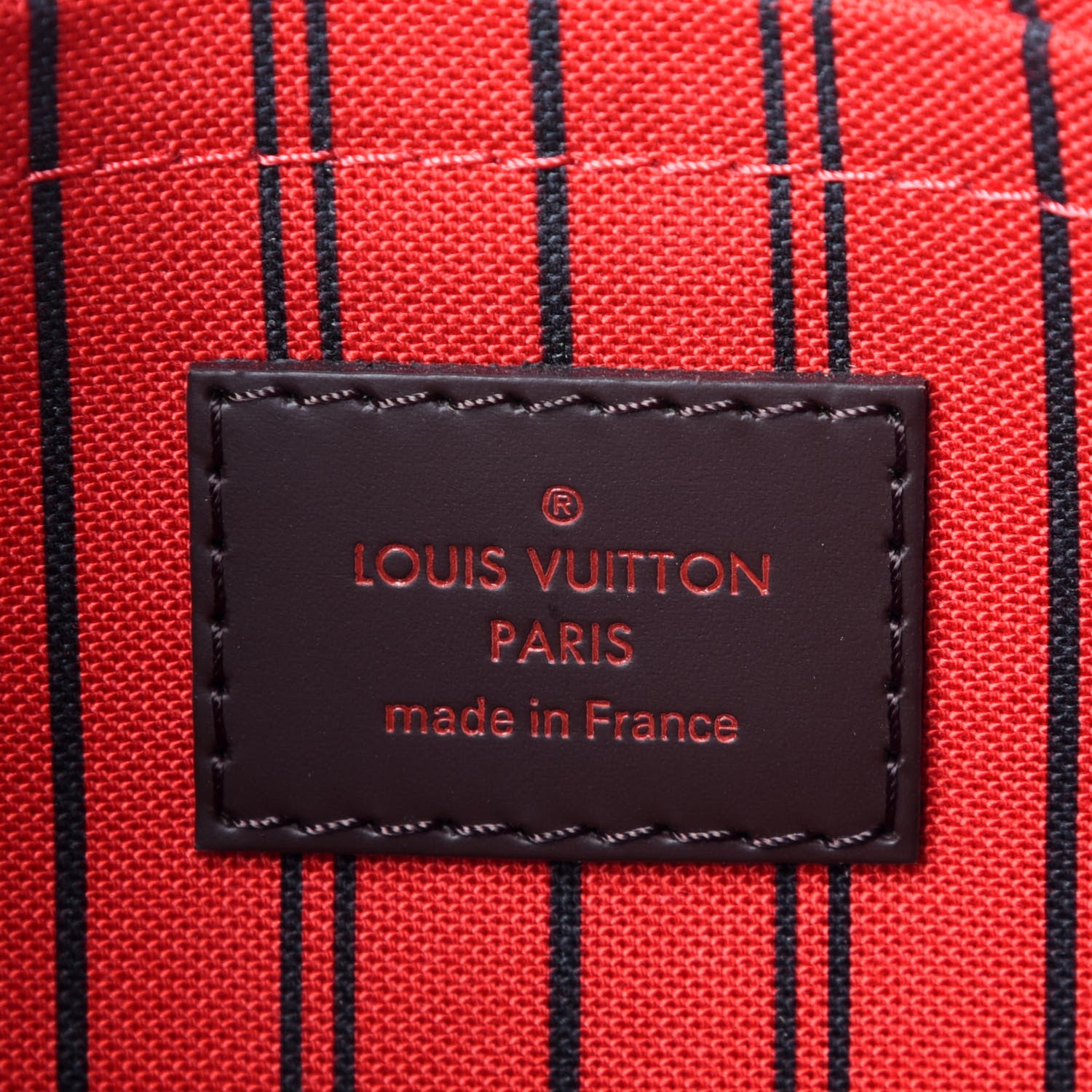 Louis Vuitton Damier Ebene Neverfull MM GM Pochette 6 of 11