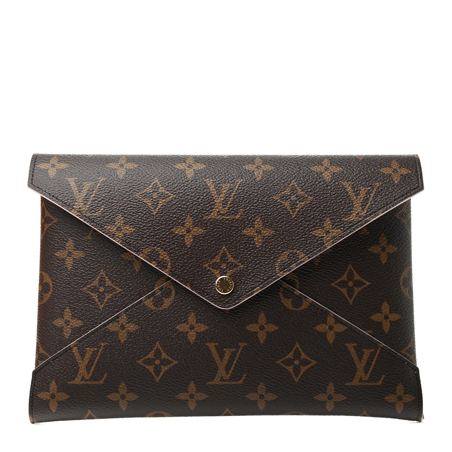 Monogram Large Kirigami Pochette Insert Rose Ballerine