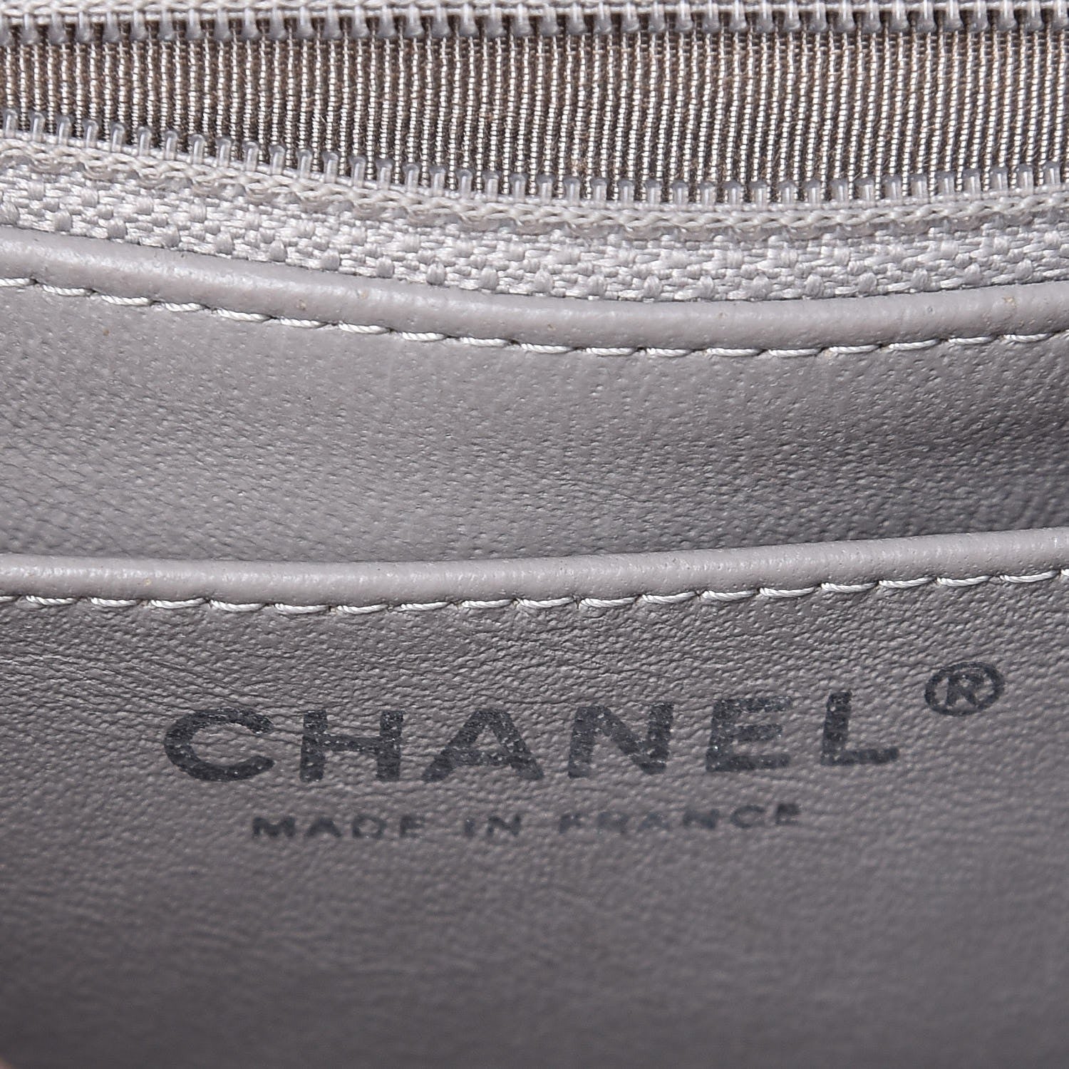 Chanel Striated Patent Quilted Mini Square Flap Gold 6 of 8