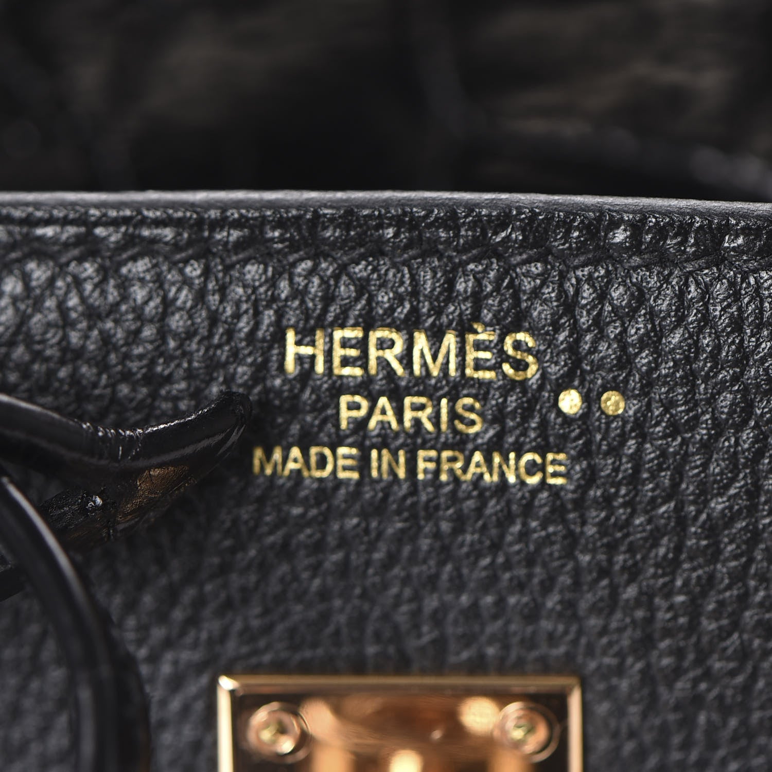 Hermes Taurillon Novillo Shiny Niloticus Crocodile Birkin Touch 25 Black 22 of 37