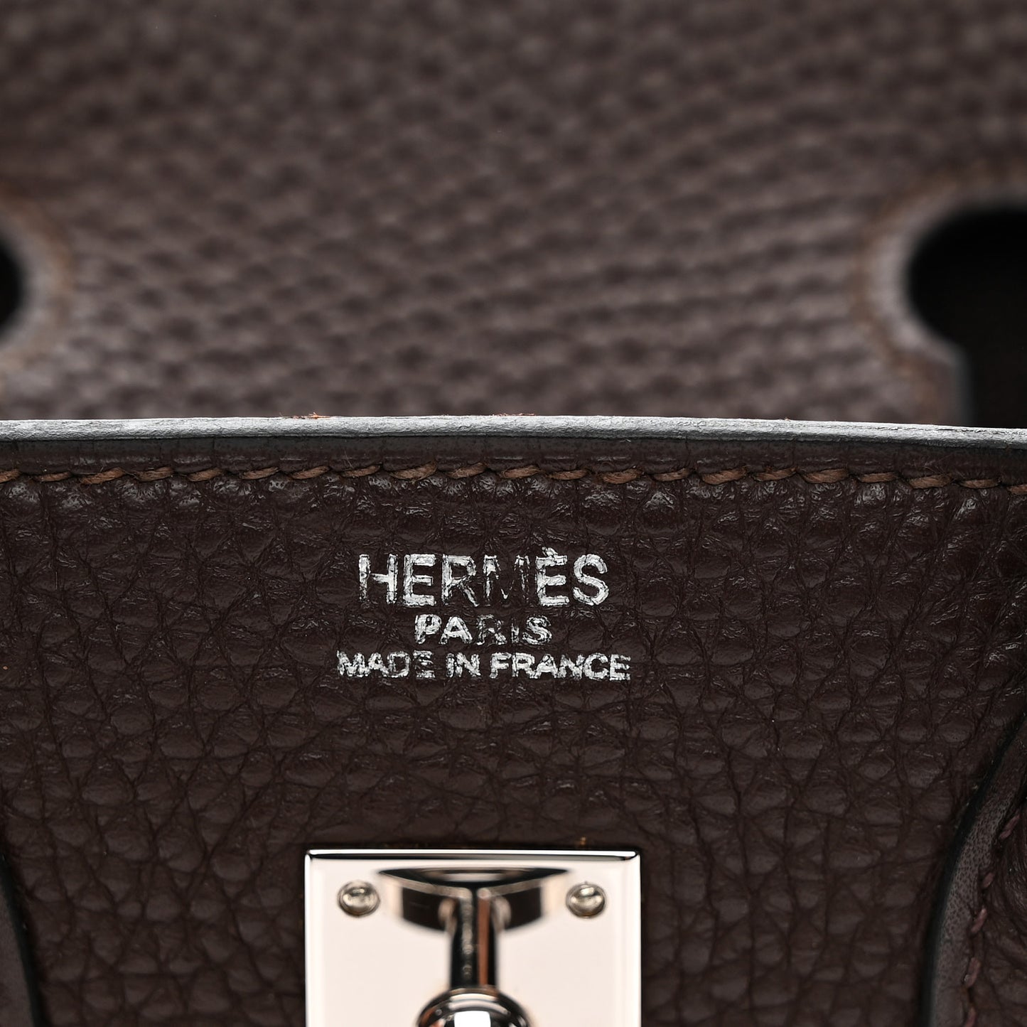 Togo Birkin 25 Chocolate