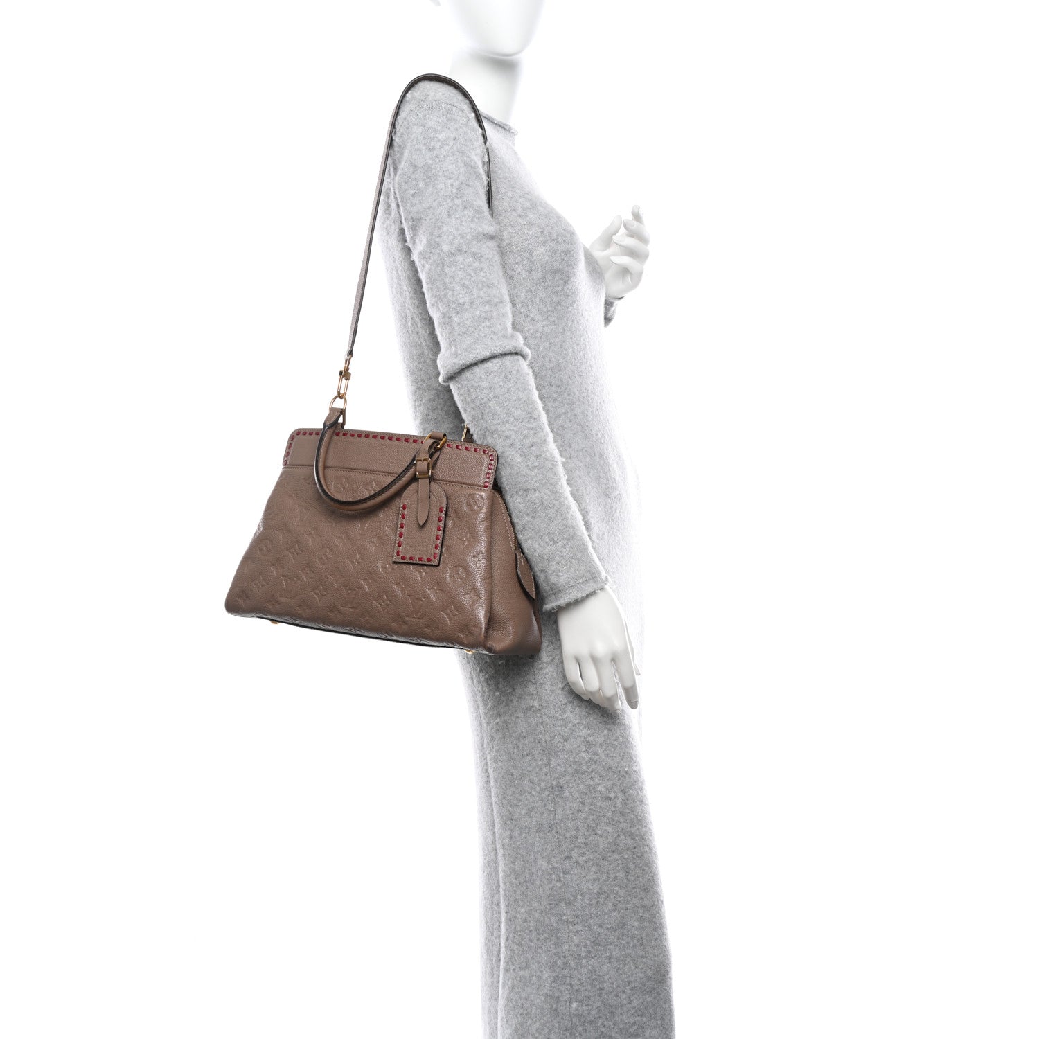 Louis Vuitton Empreinte Vosges MM Taupe Glace 2 of 14