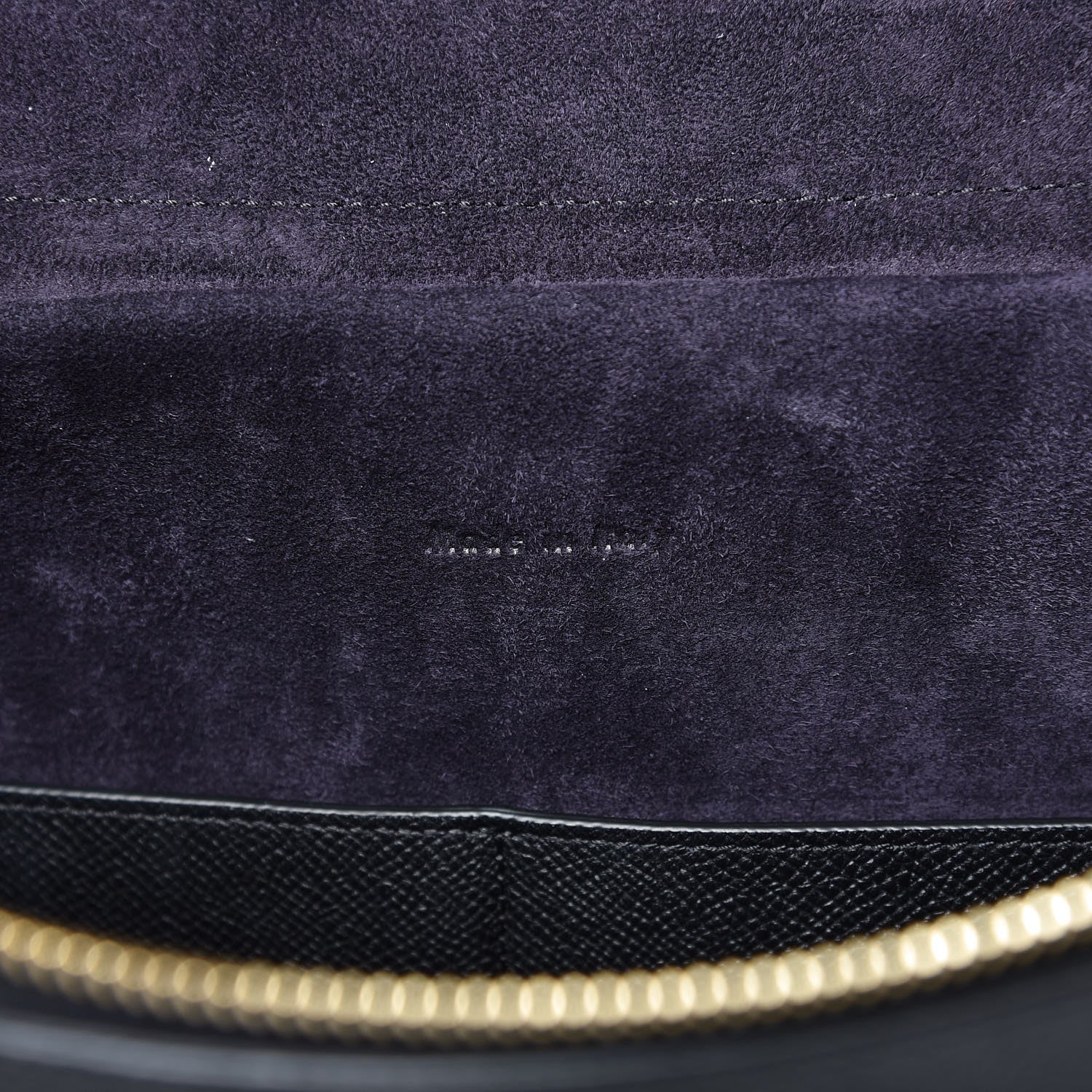 Celine Baby Grained Calfskin Mini Belt Bag Black 6 of 8