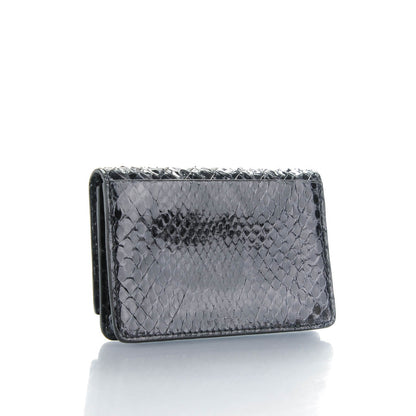 Bottega Veneta Ayers Intrecciato Card Case Pyrite Nero Black 3 of 7