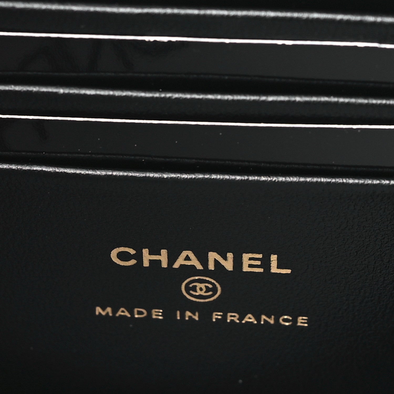 Chanel Lambskin Quilted Small Top Handle Vanity Case With Chain Black 6 of 10