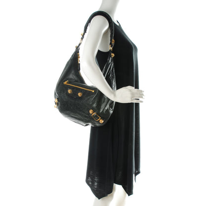 Balenciaga Chevre Giant 21 Gold Hardware Hobo Anthracite 2 of 7