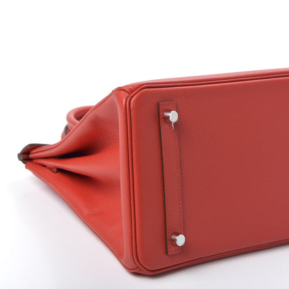 Hermes Epsom Birkin 30 Rouge Tomate 6 of 15