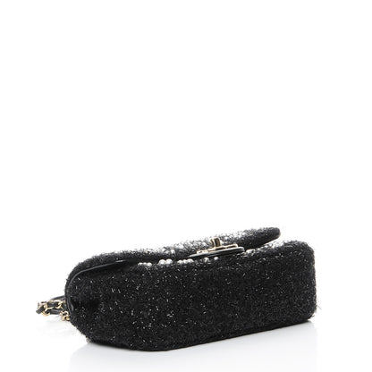 Chanel Tweed Pearl Small Cosmos Flap Black 4 of 8