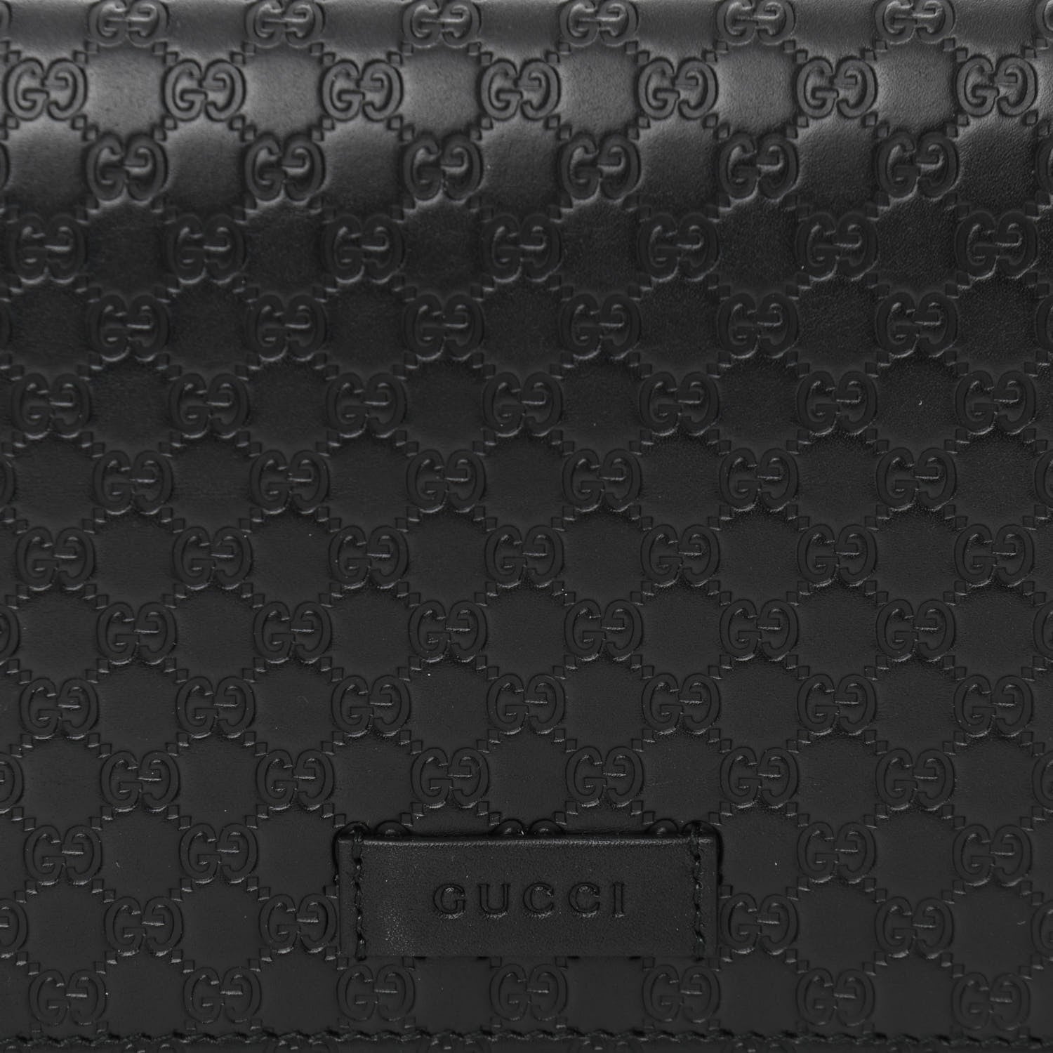 Gucci Microguccissima Crossbody Wallet Black 6 of 9