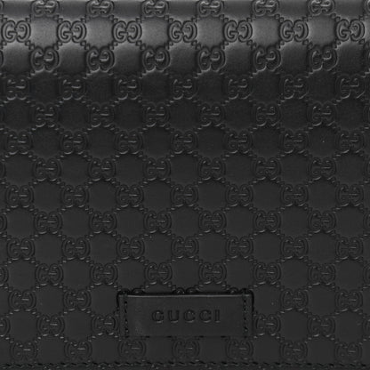 Gucci Microguccissima Crossbody Wallet Black 6 of 9