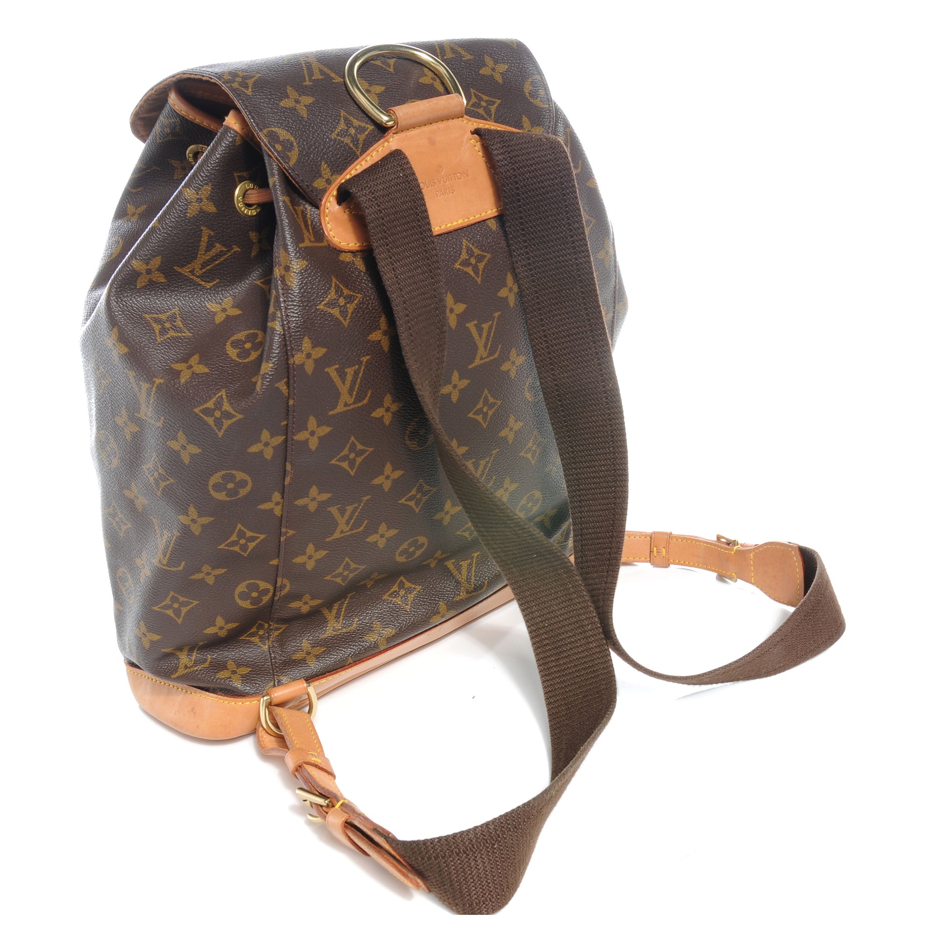 Louis Vuitton Monogram Montsouris GM Backpack 3 of 9