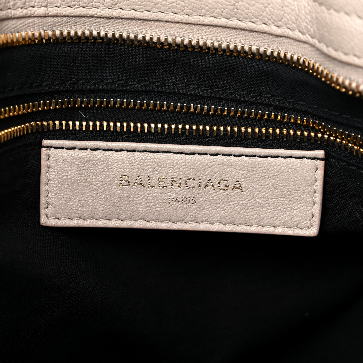 Balenciaga Chevre Gold Hardware Metallic Edge City Beige Praline 6 of 33