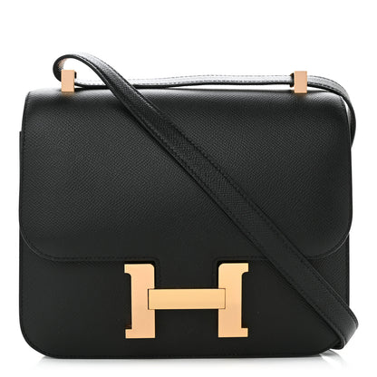 Hermes Epsom Constance 24 Black 1 of 14