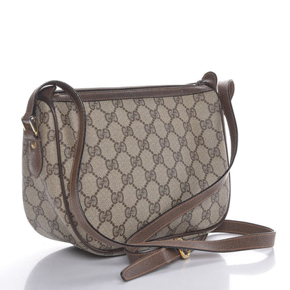 Gucci GG Plus Monogram Web Shoulder Bag Brown 3 of 7
