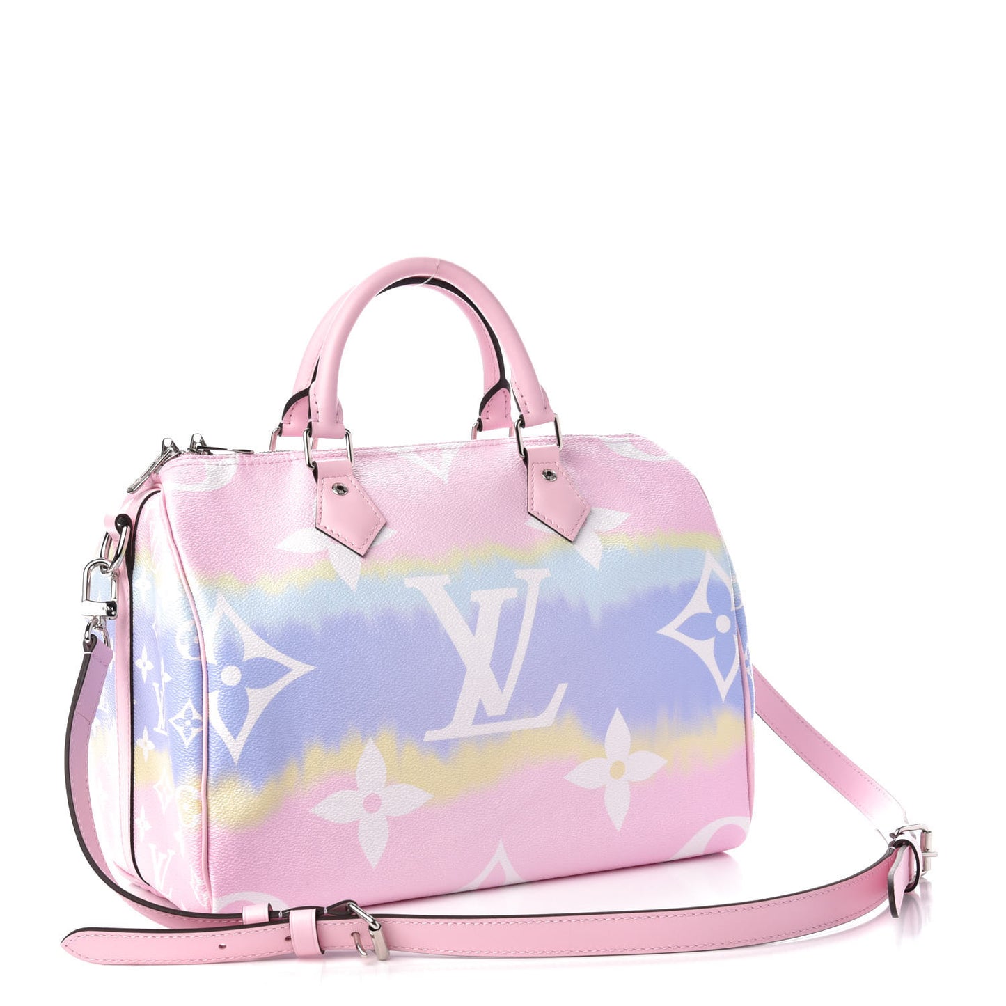 Monogram Escale Speedy Bandouliere 30 Pastel