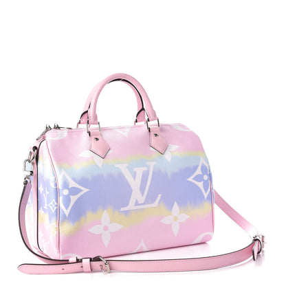 Louis Vuitton Monogram Escale Speedy Bandouliere 30 Pastel 3 of 12