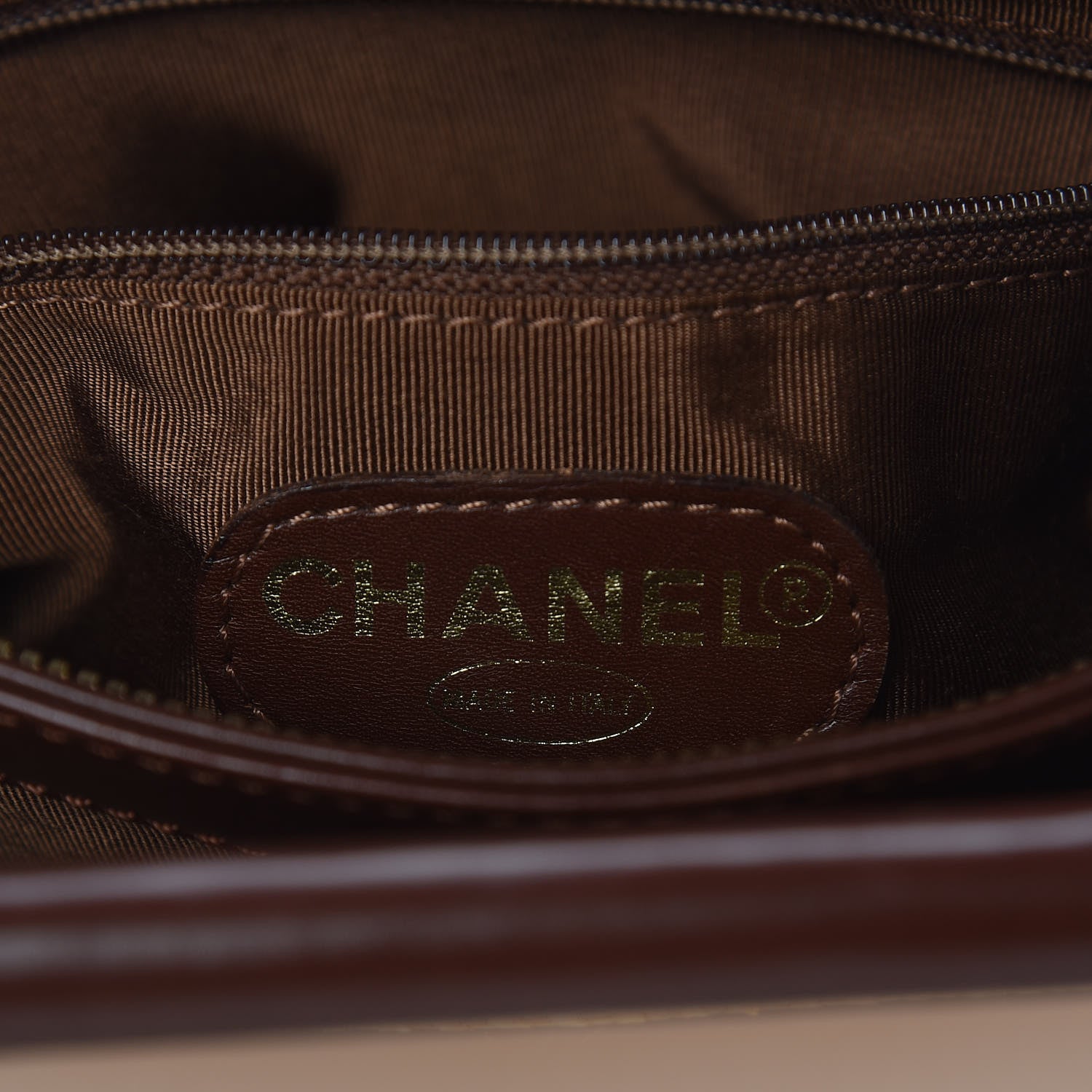 Chanel Woven Straw Raffia Wooden Handle Bag 6 of 11