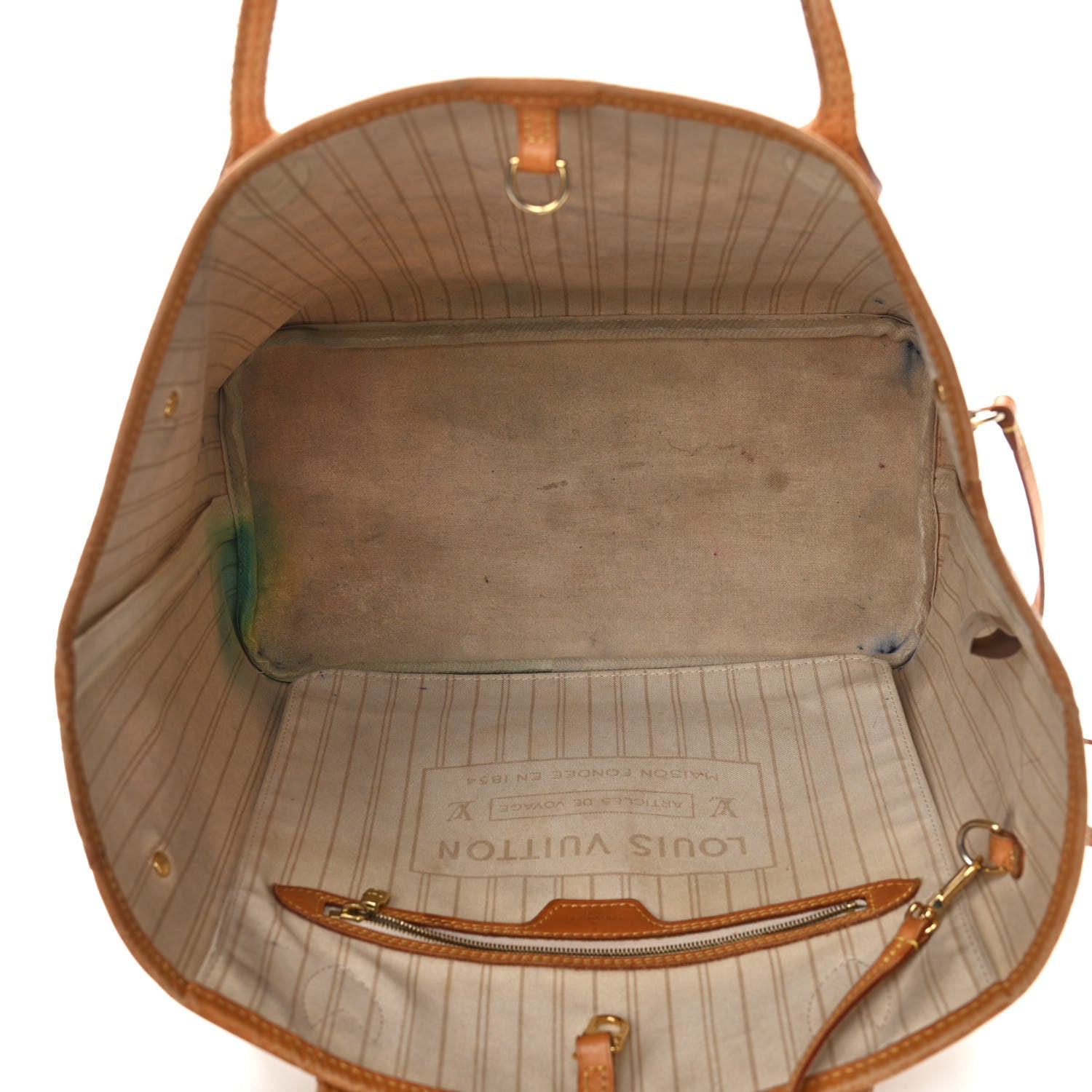 Louis Vuitton Damier Azur Neo Neverfull MM 6 of 25