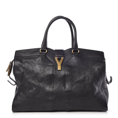 Saint Laurent Sheepskin Large Cabas ChYc Black 1 of 24