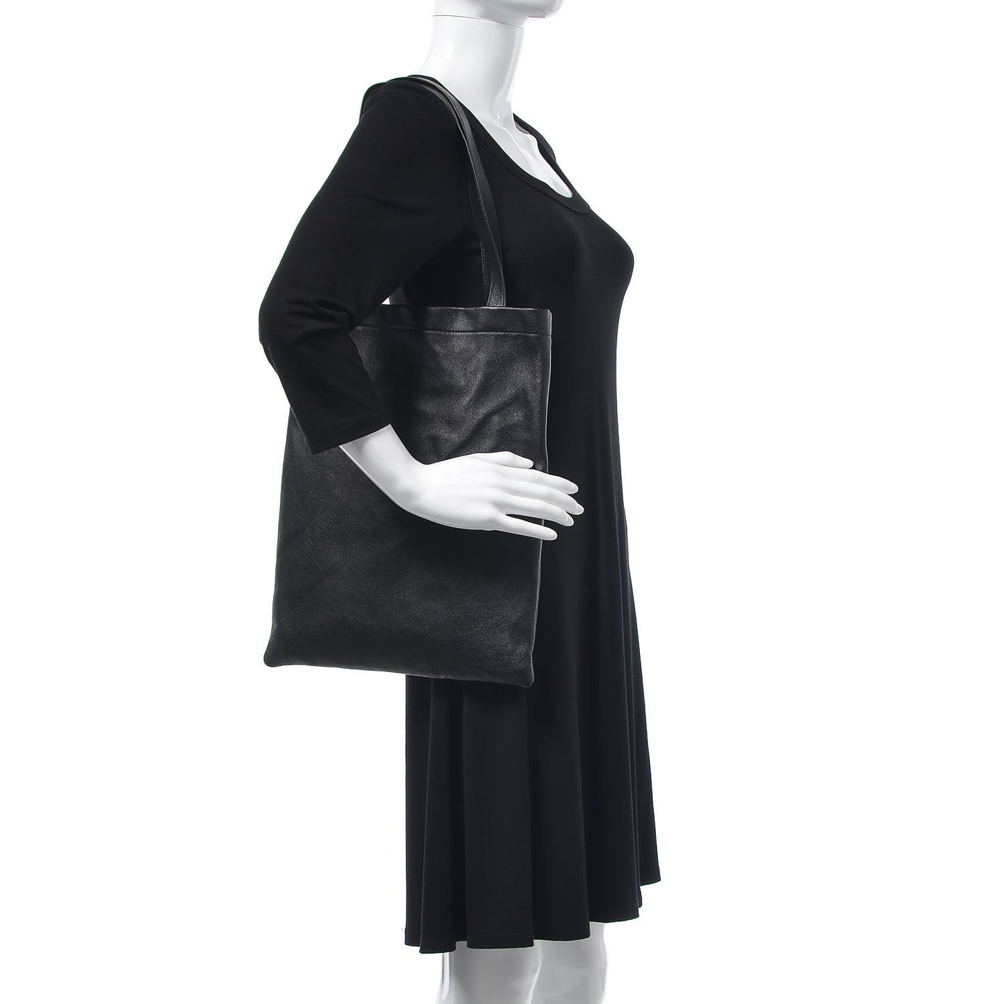 Calfskin Tote Black