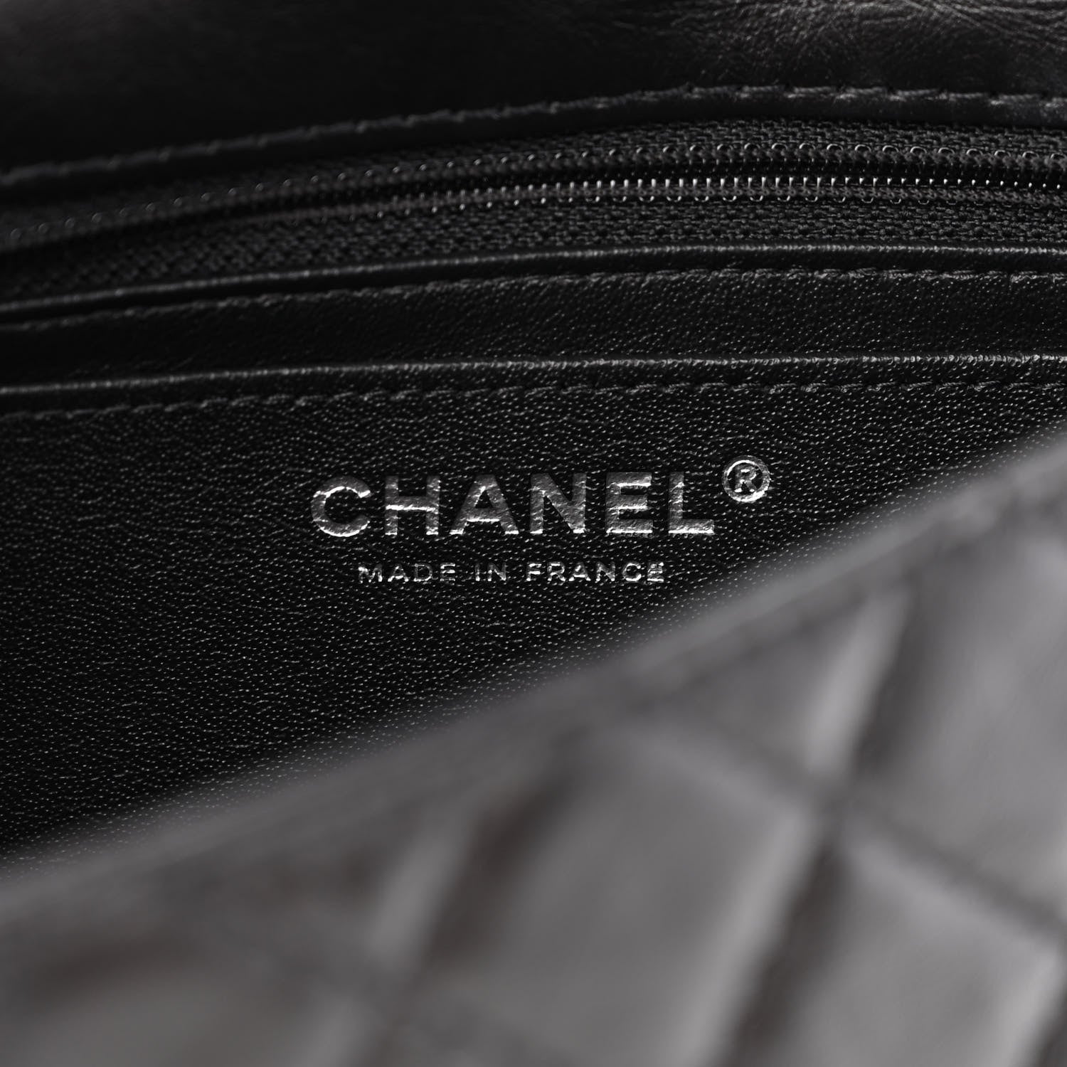 Chanel Aged Calfskin Quilted 2.55 Reissue Mini Flap So Black 6 of 10