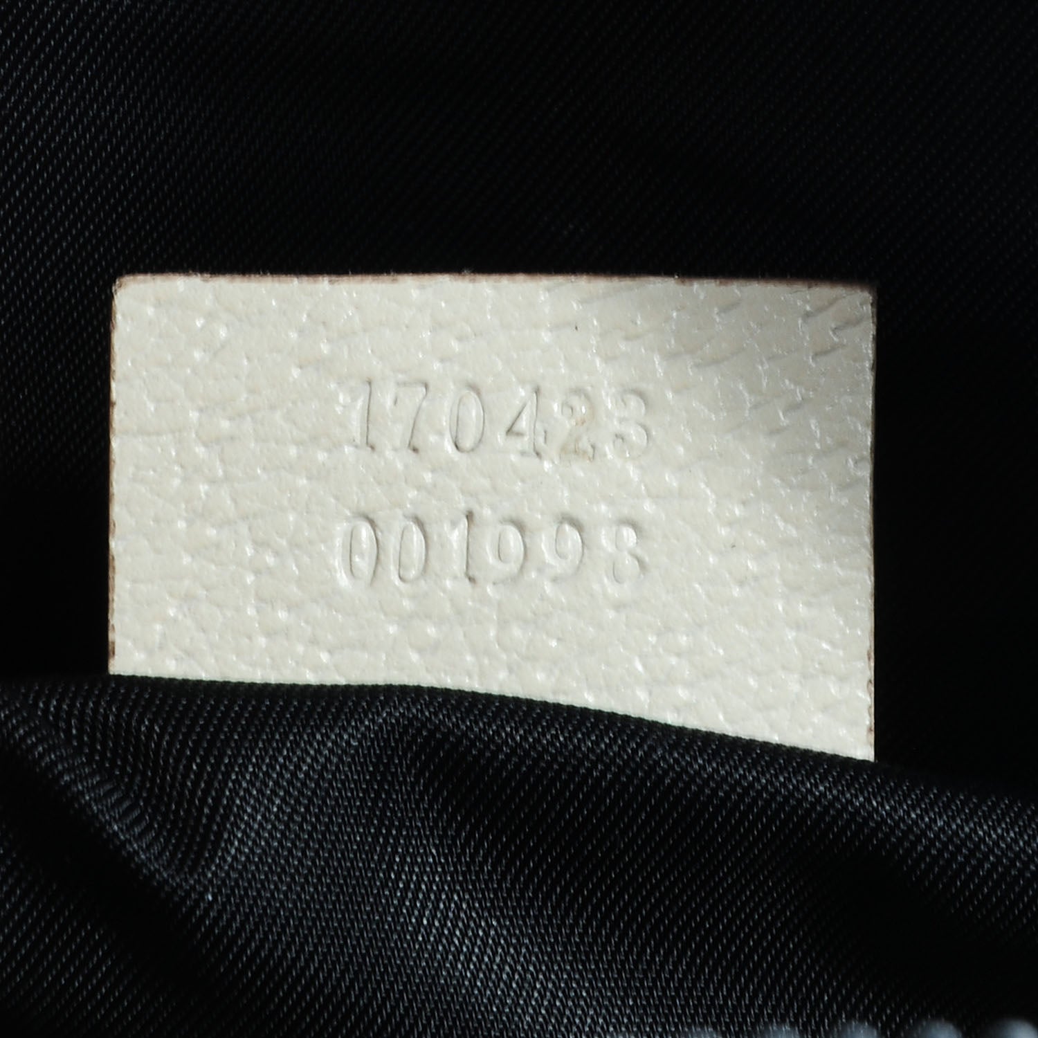 Gucci Coated Canvas Trademark Cosmetic Case Black 7 of 7