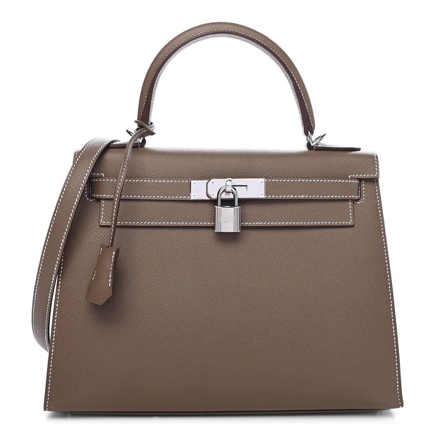 Hermes Epsom Kelly Sellier 28 Etoupe 1 of 10