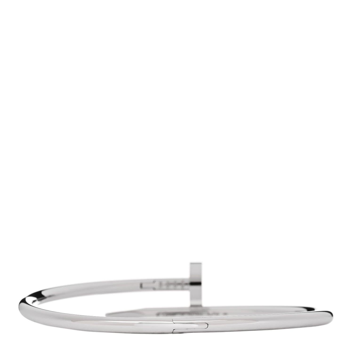 Cartier 18K White Gold Juste Un Clou Bracelet 19 2 of 4