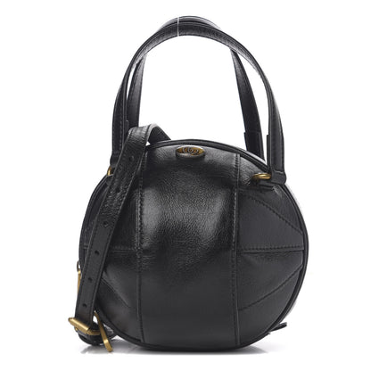 Gucci Piuma Lux Energy Mini Tifosa Basketball Shaped Shoulder Bag Black 1 of 9