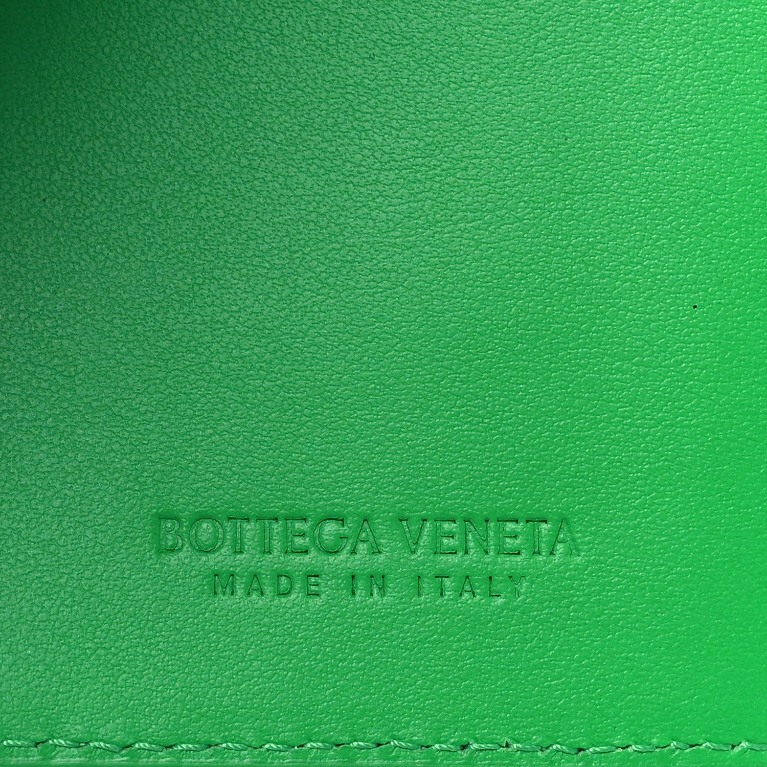 Bottega Veneta Nappa Intrecciato Bi-Fold Wallet Green 6 of 8