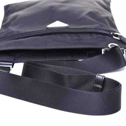 Prada Nylon Tessuto Vela Messenger Bag Black 9 of 10