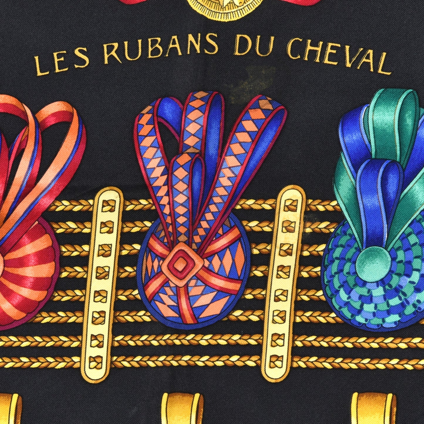 Silk Les Rubans Du Cheval Scarf 90