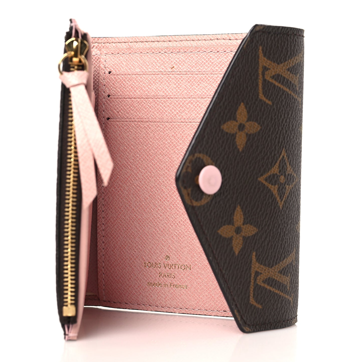 Monogram Victorine Wallet Rose Ballerine