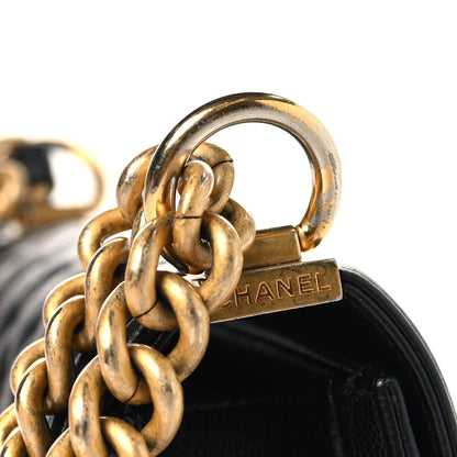 Chanel Caviar Quilted Small Boy Flap Black 11 of 11