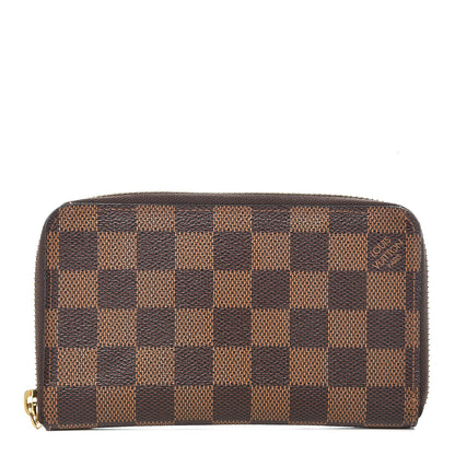 Louis Vuitton Damier Ebene Compact Zippy Wallet 1 of 7