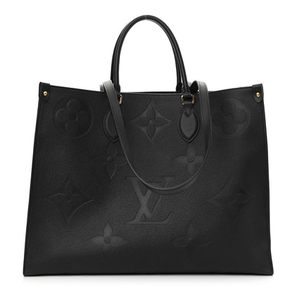 Louis Vuitton Empreinte Monogram Giant Onthego GM Black 1 of 11