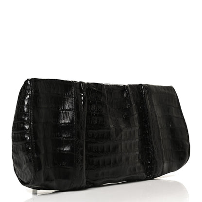 Nancy Gonzalez Crocodile Clutch Black 3 of 9