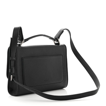 Valentino Garavani Grainy Calfskin Monochrome Bag Black 3 of 9