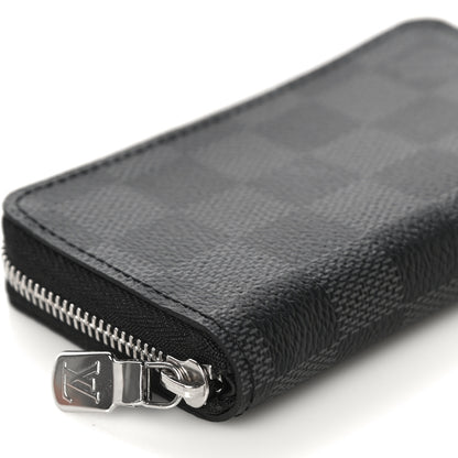 Louis Vuitton Damier Graphite Zippy Coin Purse Vertical 8 of 11