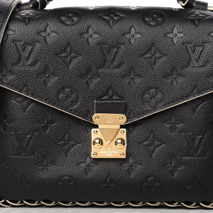 Louis Vuitton Empreinte Braided Pochette Metis Black 9 of 10