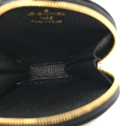 Louis Vuitton Empreinte Monogram Giant Round Coin Purse Black Beige 5 of 6