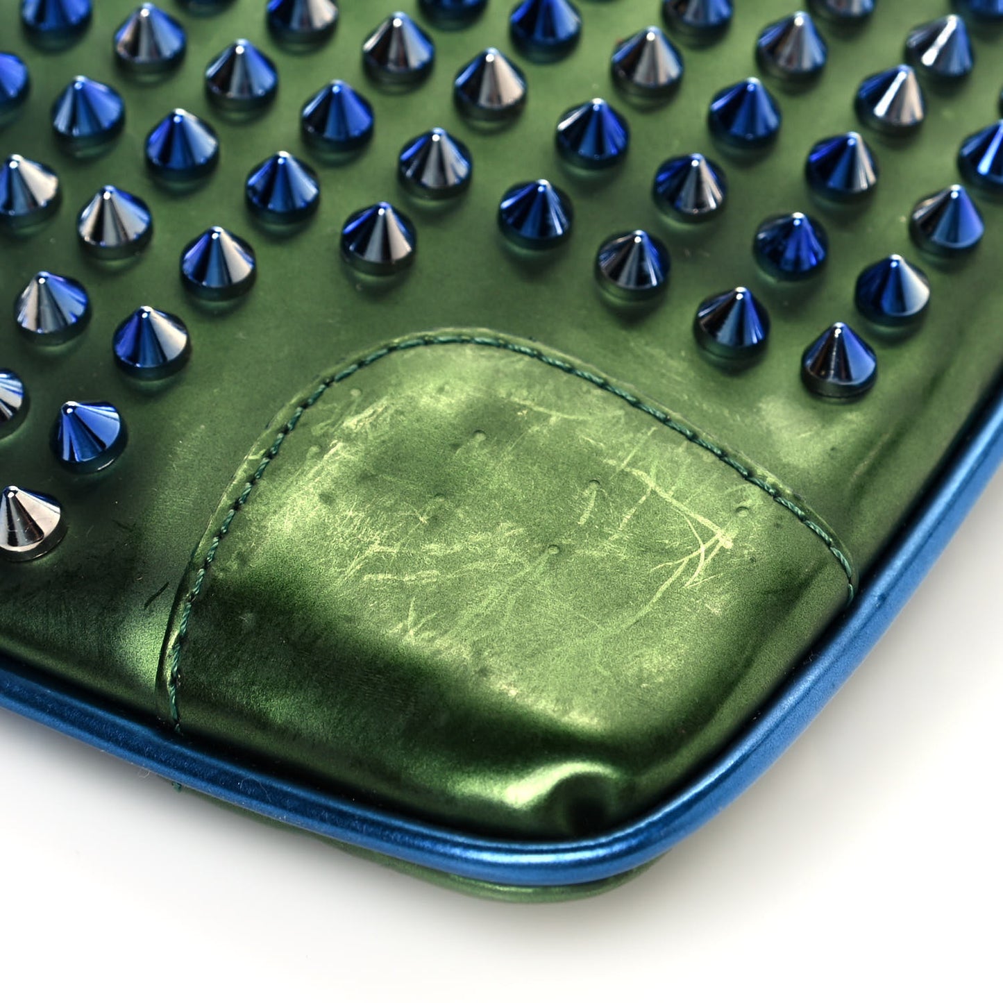 Patent Scarabe Loubiposh Spikes Chain Clutch Ocean Amazon