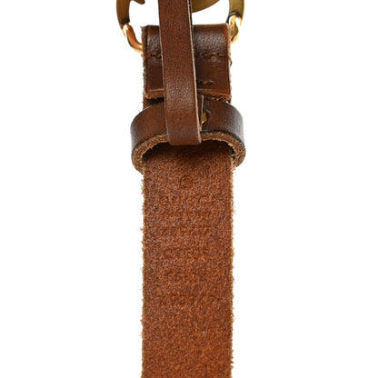 Gucci Faded Calfskin Double G 20mm Belt 85 34 Cuir 3 of 6