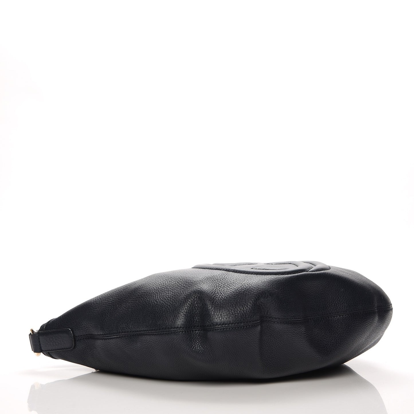 Pebbled Calfskin Medium Soho Hobo Blue