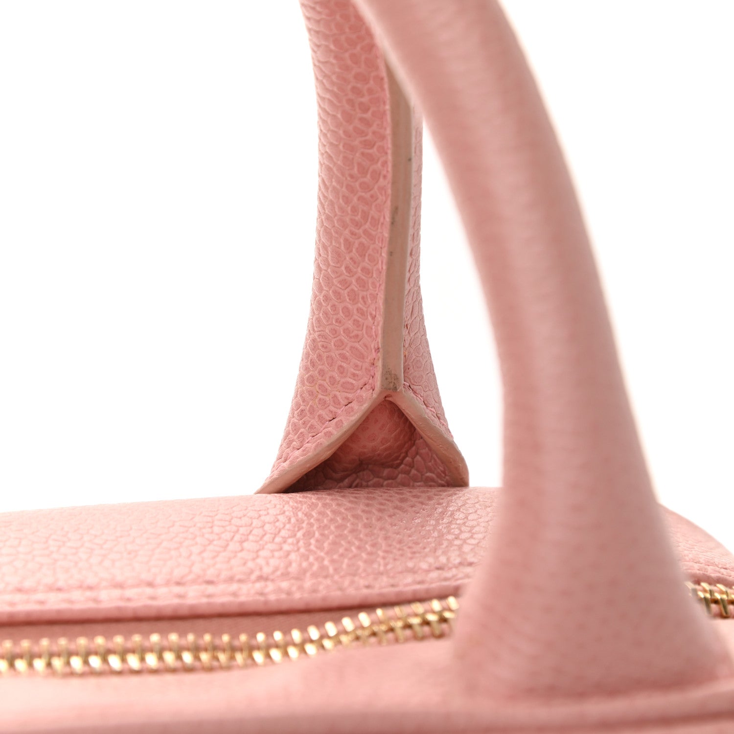 Chanel Caviar Quilted Small Bowler Pink 12 of 12