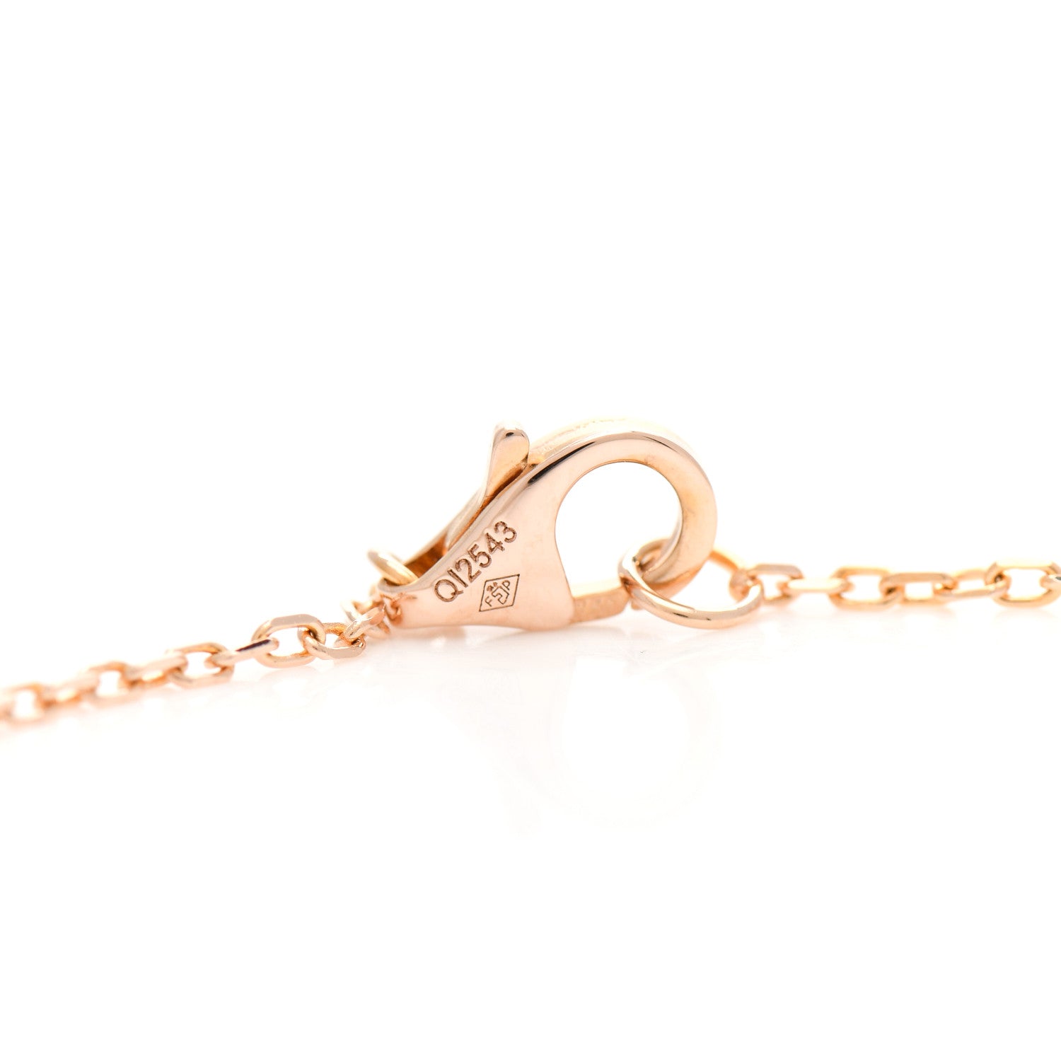 Cartier 18K Pink Yellow White Gold Diamond Trinity Heart Paved Pendant Necklace 4 of 4